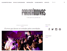 Tablet Screenshot of parananoivas.com.br